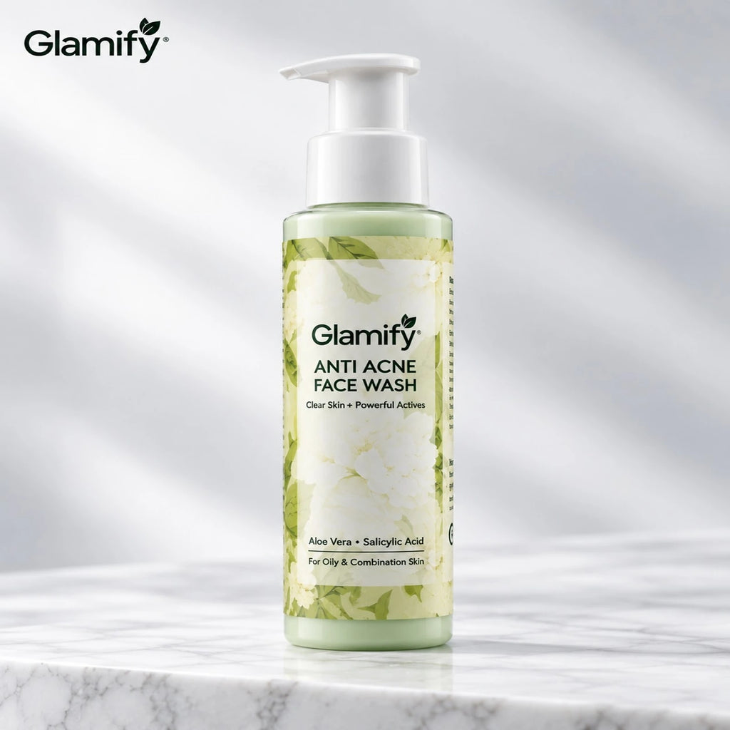 ANTI ACNE FACE WASH - For Oily & Acne Prone Skin