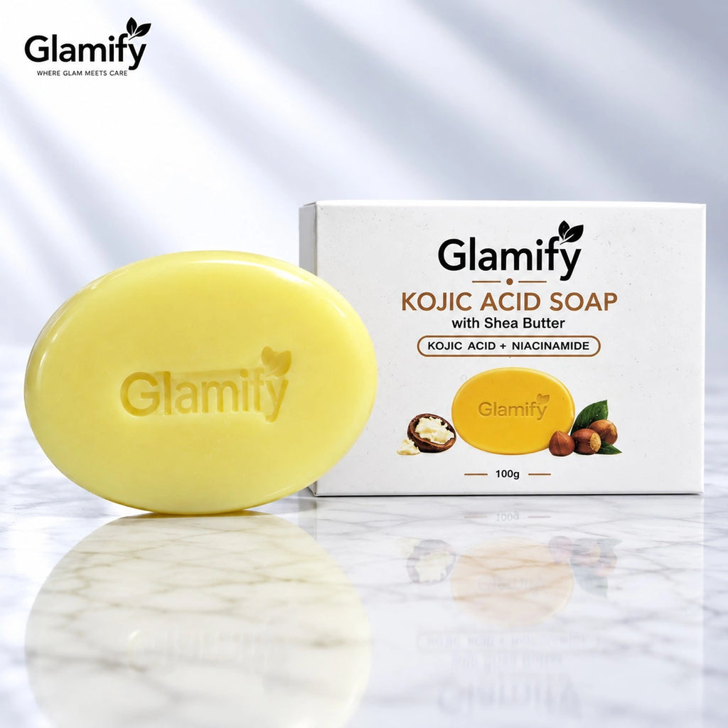 KOJIC ACID SOAP WITH SHEA BUTTER - For Normal and Oily Skin