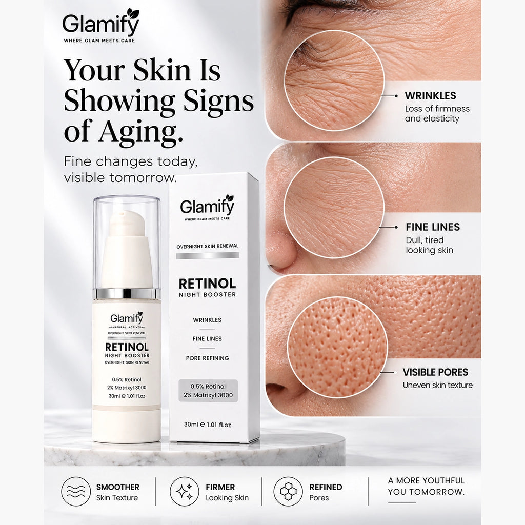 RETINOL NIGHT BOOSTER - For Oily , Normal & Combination Skin