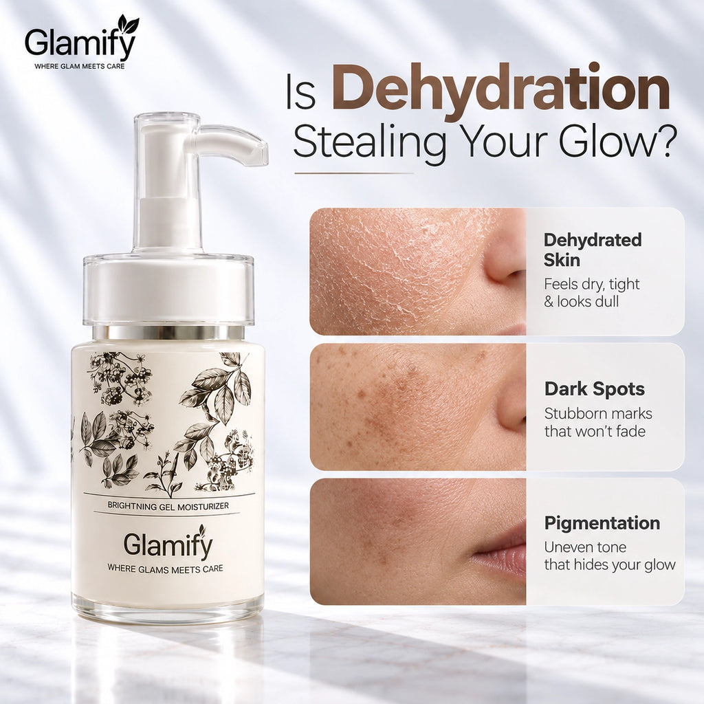 BRIGHTENING GEL MOISTURIZER - For Oily & Combination Skin