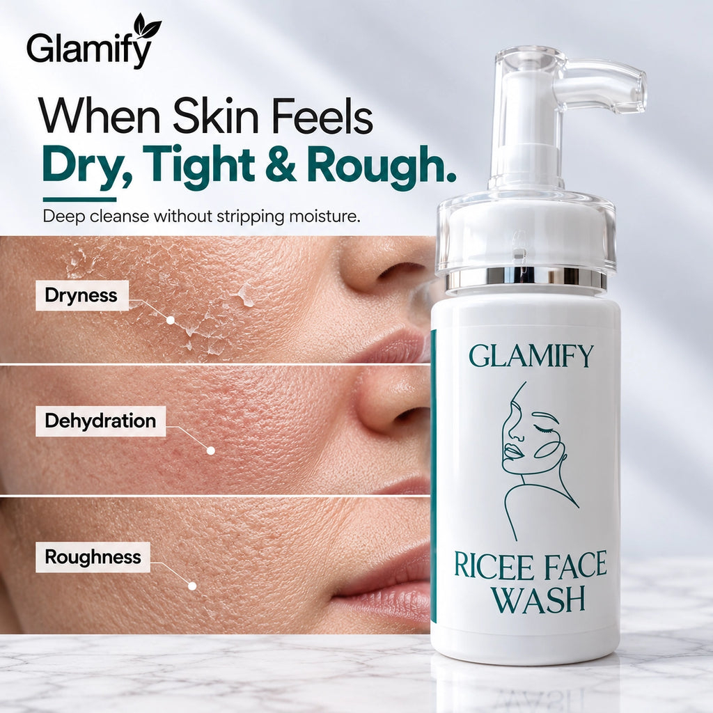 RICE FACE WASH - For Normal & Dry Sensitive Skin