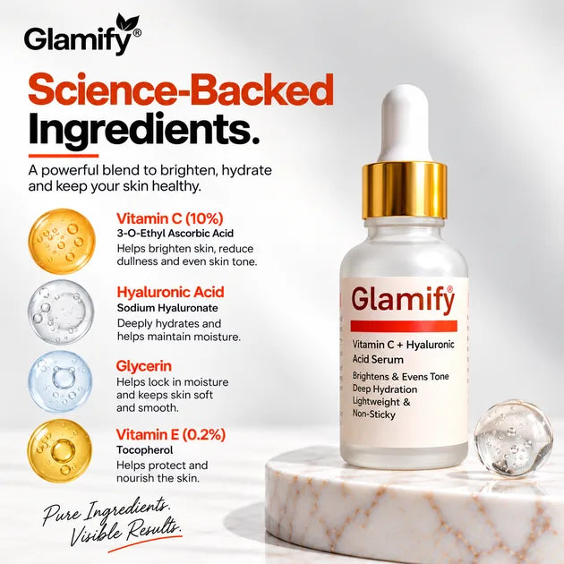 Vitamin C with Hyaluronic Acid Serum
