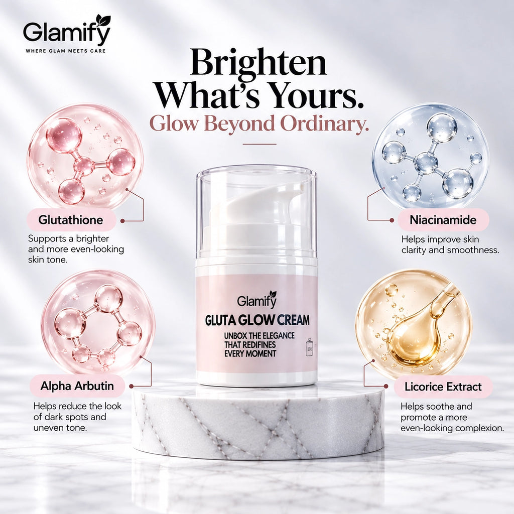GLUTA GLOW CREAM - For Oily , Normal & Combo Skin