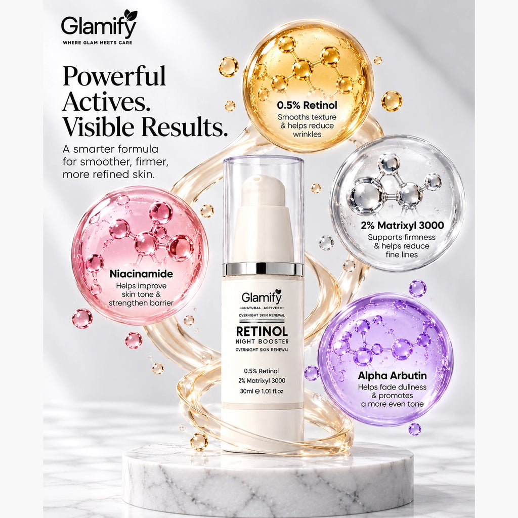RETINOL NIGHT BOOSTER - For Oily , Normal & Combination Skin