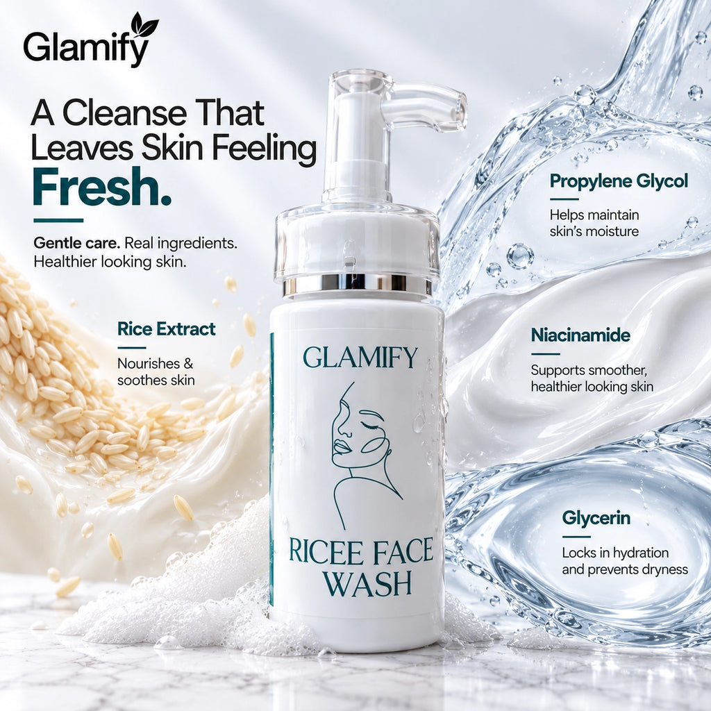 RICE FACE WASH - For Normal & Dry Sensitive Skin