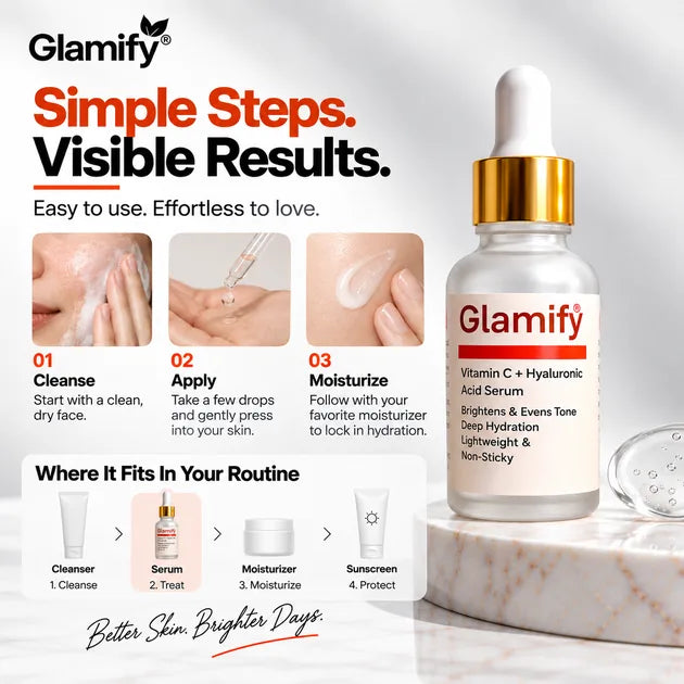 Vitamin C with Hyaluronic Acid Serum