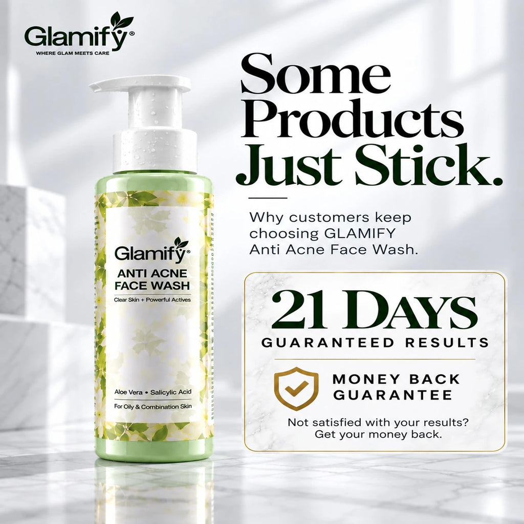 ANTI ACNE FACE WASH - For Oily & Acne Prone Skin