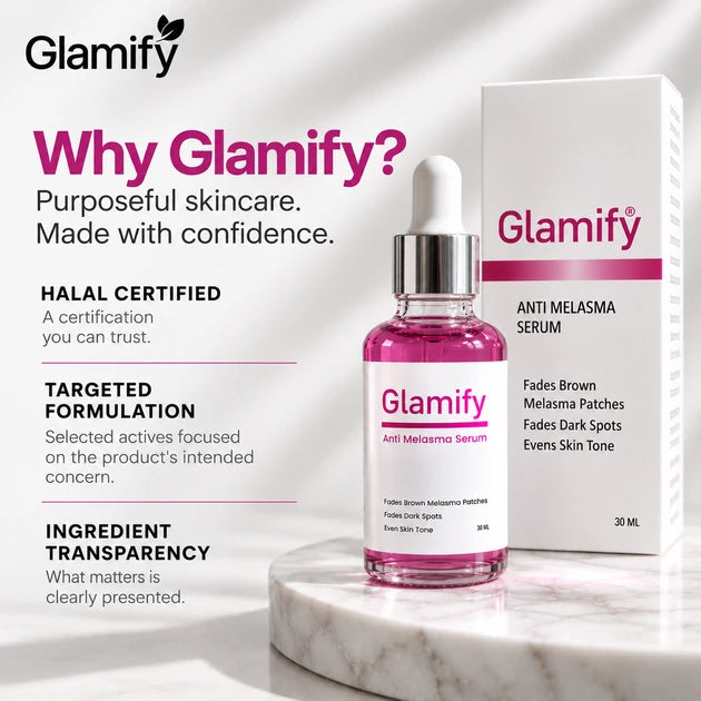 ANTI MELASMA SERUM - For Oily & Combo Pigmented Skin