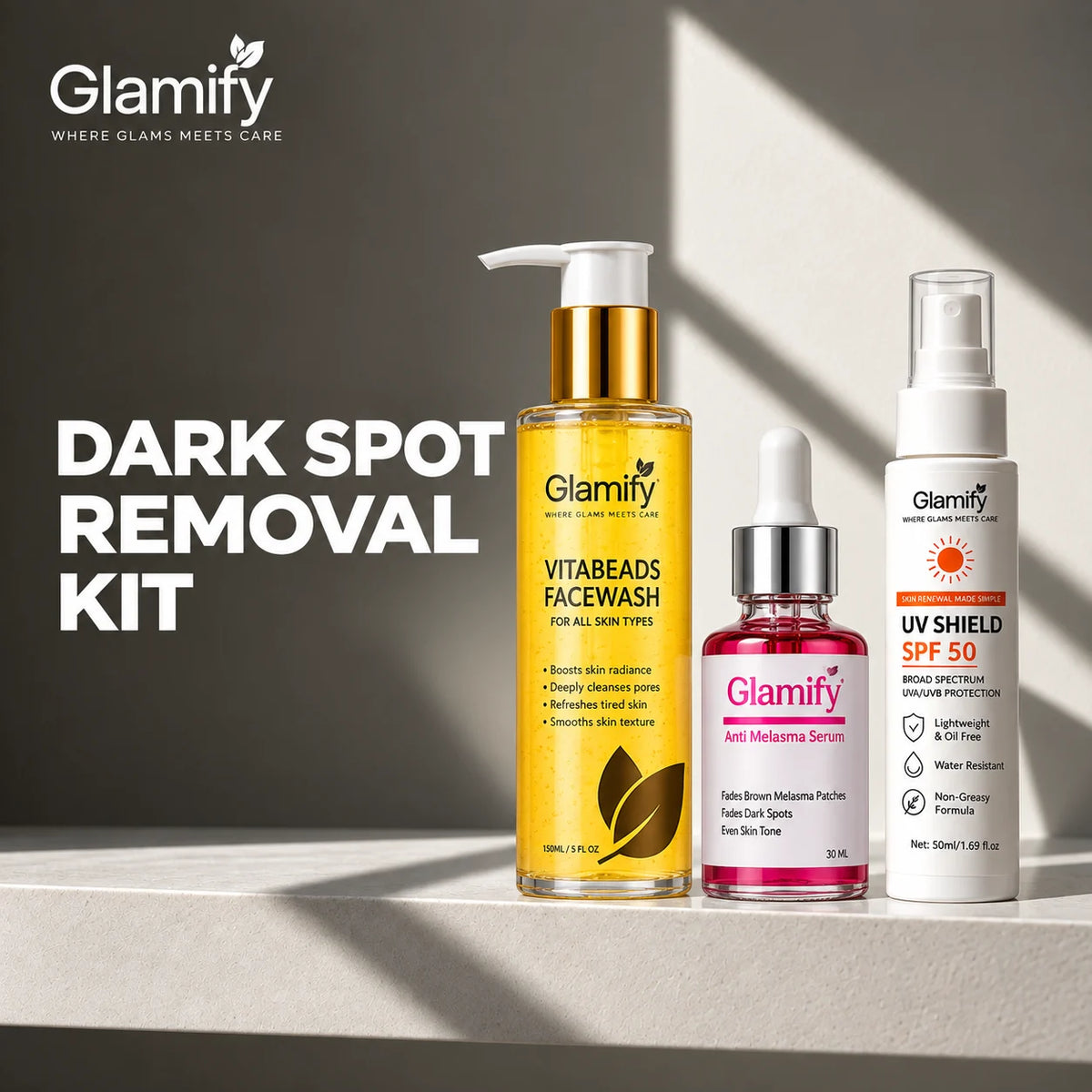 DARK SPOT REMOVAL KIT — SAVE Rs 1,074