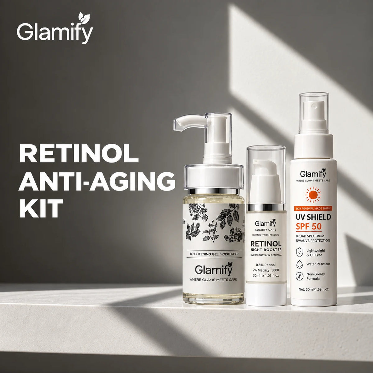 RETINOL ANTI AGING KIT — SAVE Rs 1,112