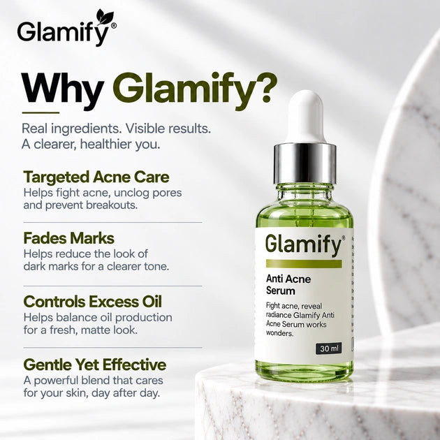 ANTI ACNE SERUM - For Oily , Combination & Acne Prone Skin