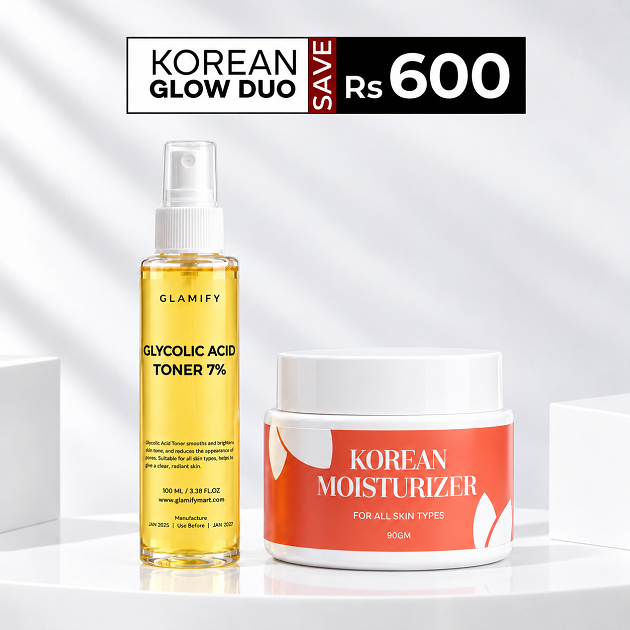 KOREAN GLOW DUO — SAVE Rs 600