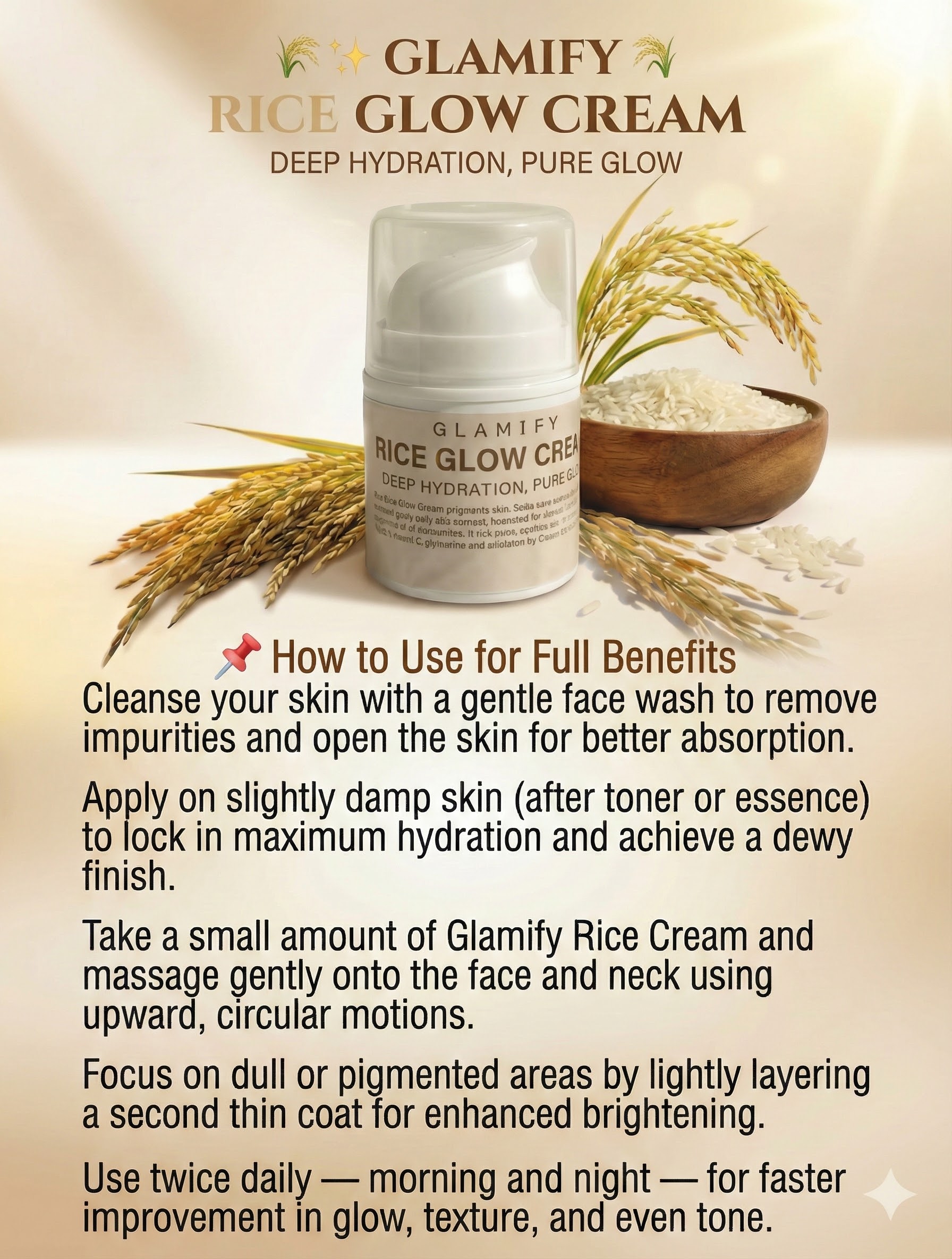 Glamify Rice Cream - Image 2