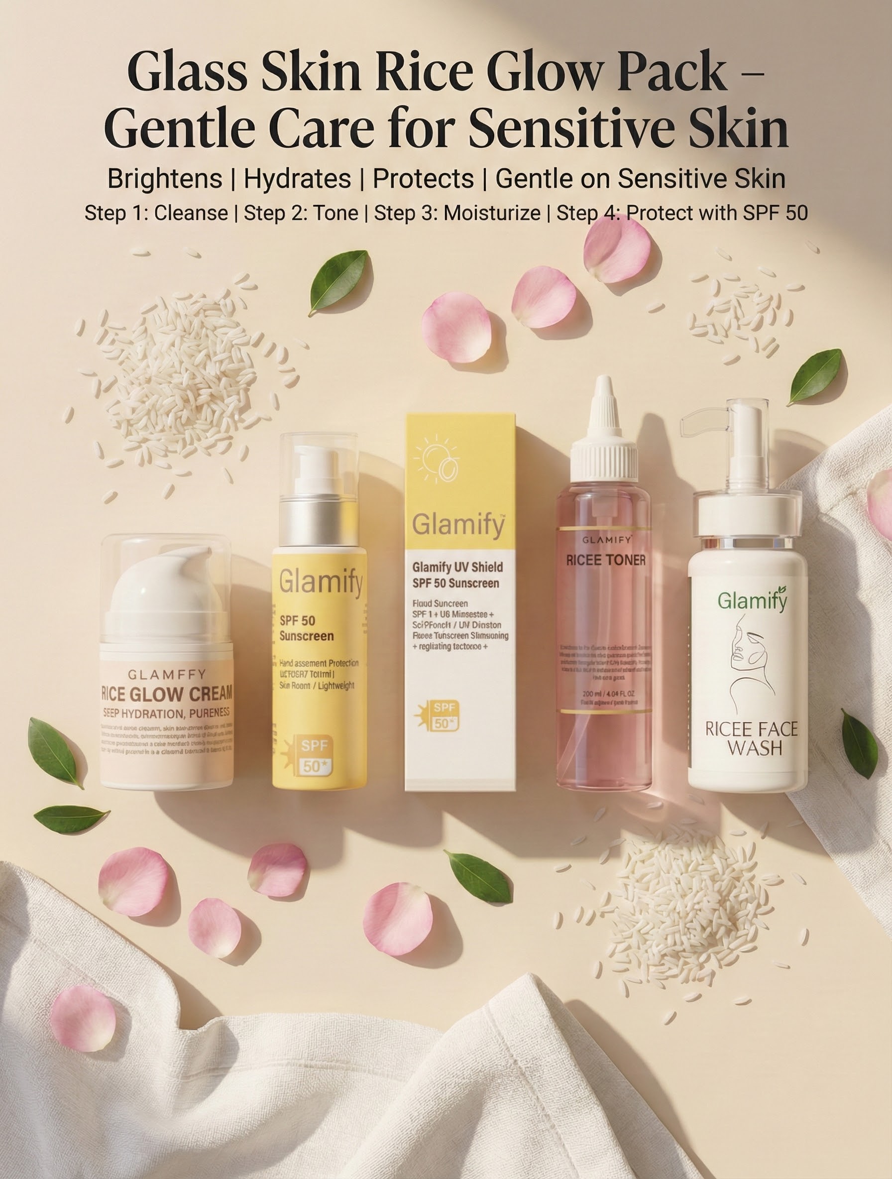 Glass Skin Rice Glow Pack - Image 4